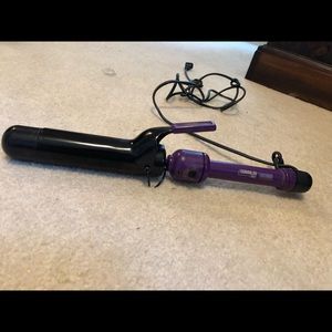 Hot tools 1.5in ceramic curling iron